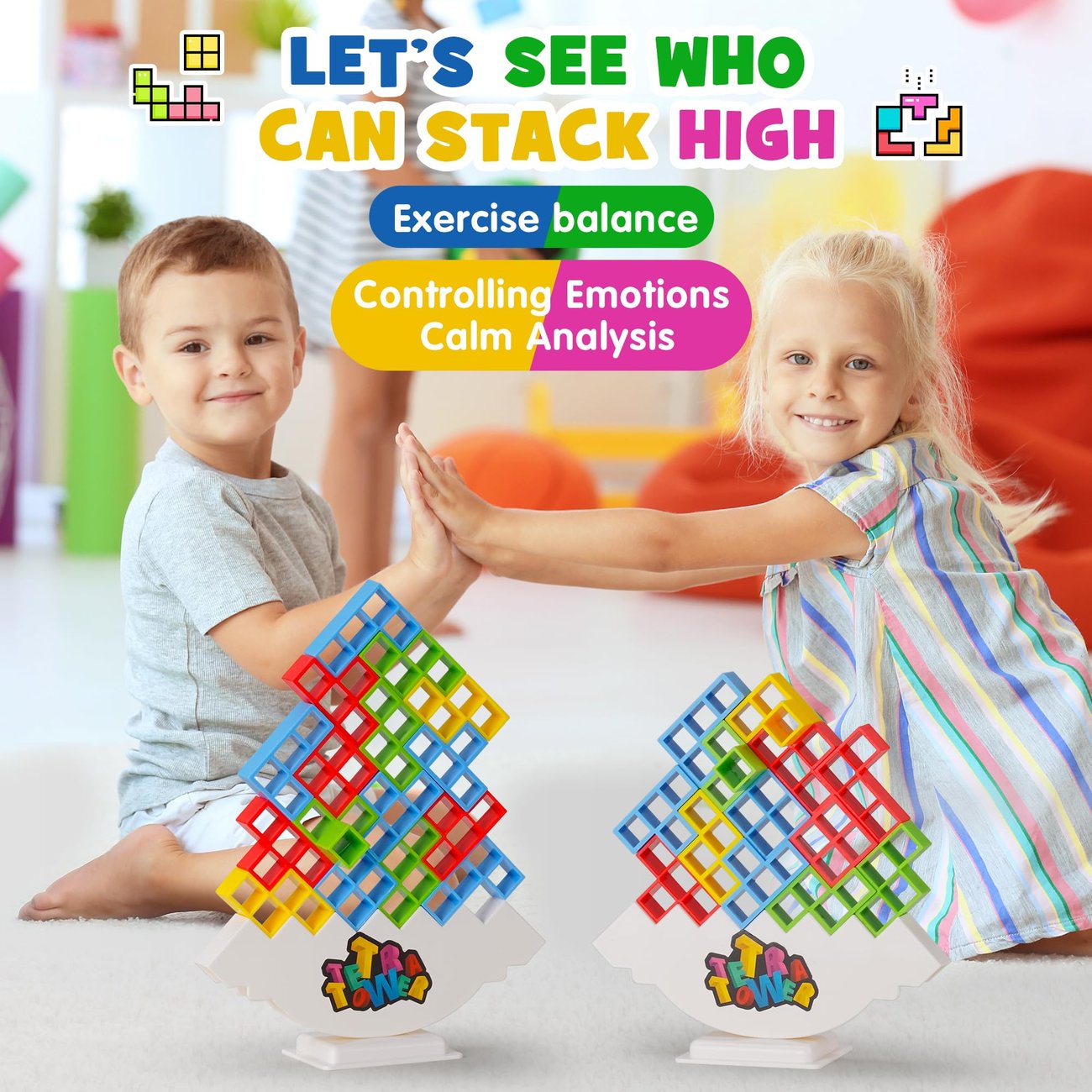 TETRA TOWER - Educational Blocks Toys For All Age