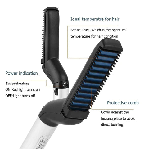 Beard Hair Brush Multi-functional Straightening Comb