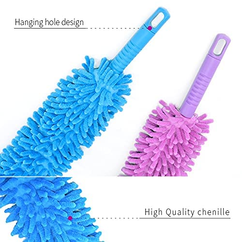 Cleaning Brush Microfiber Duster with Rod