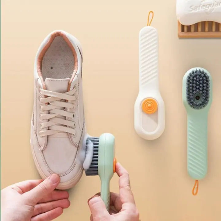 Multi-Functional Scrubbing Brush With Soap Dispenser