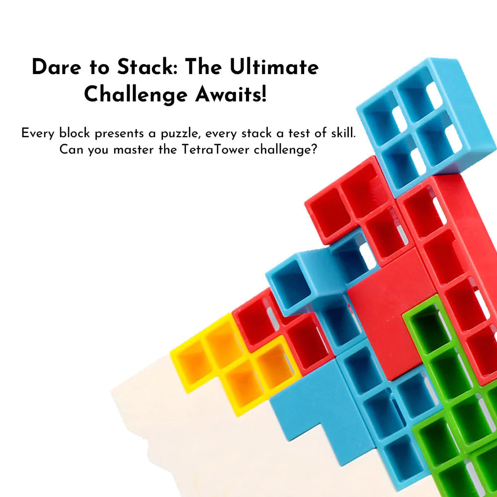 TETRA TOWER - Educational Blocks Toys For All Age